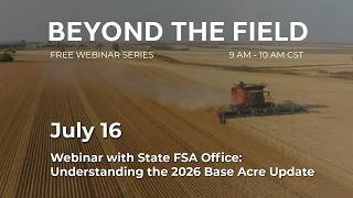 Webinar with the State FSA Office: Understanding the 2026 Base Acre Update