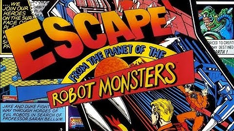 Retro Game Gauntlet: Escape from the Planet of Robot Monsters (Amiga)