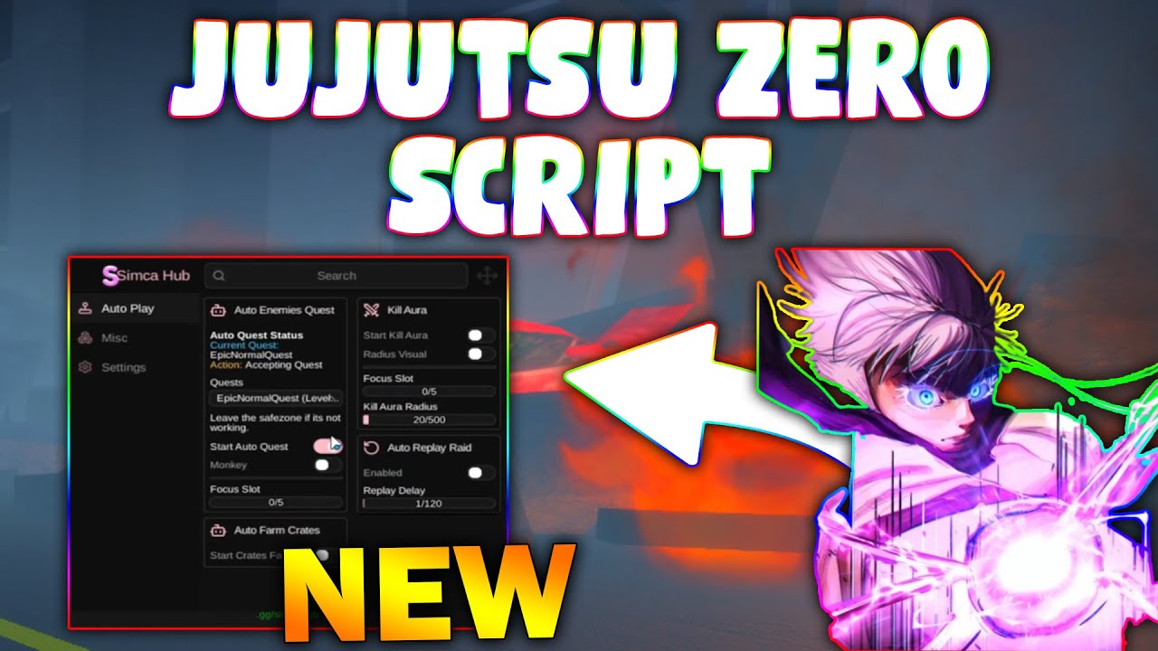 Ere Zero Script *NEW* Jujutsu: Zero Script (PASTEBIN 2025) (AUTO QUEST , AUTO FARM ...