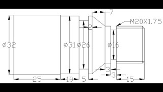 Profile Machining on CNC Lathe 1