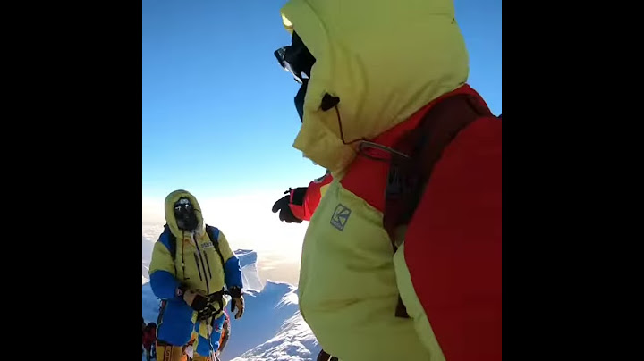 Вершина Эвереста 8848м  (Everest summit 8848m)