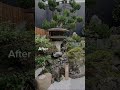 Before After Restoring A Kyoto Machiya Garden Hand Dug Open Air Stone Bath