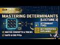 Determinant of Matrix FULL Lecture (Concept + Properties + GATE Problems) | Linear Algebra