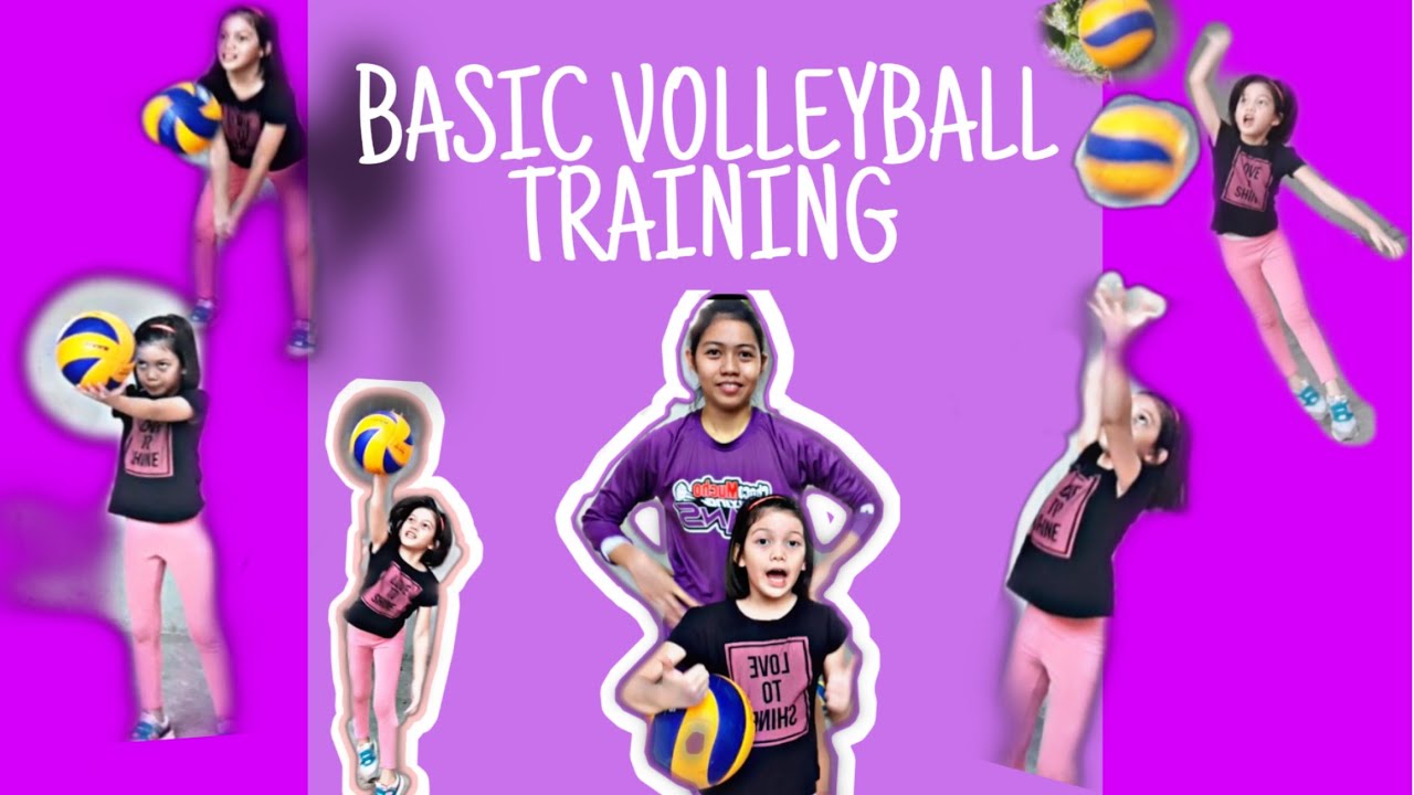 Basic Volleyball Training For Kids YouTube