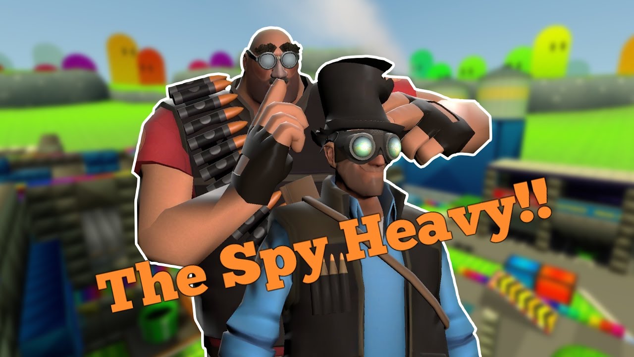 The Spy Heavy (And some glitch...) -TF2 Gameplay [Live comm] - YouTube