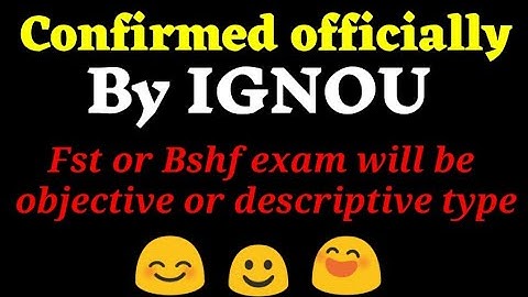 Kaisa hoga FST or BSHF ka exam | Officially clerification on FST and BSHF exam pattern