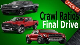 Off-Road 101: Top Crawl Ratios & Final Drive Ratios In Offroad Trucks