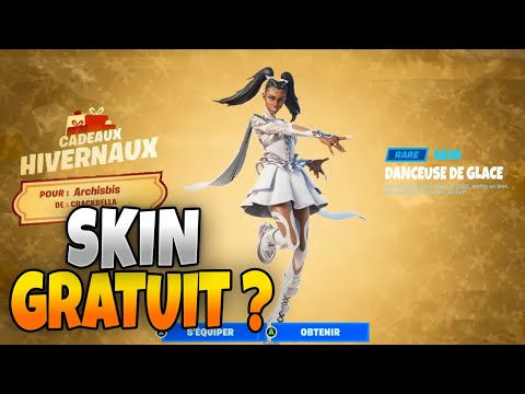 NOUVEAU SKIN SNOWDANCER GRATUIT ? sur FORTNITE CHAPITRE 4