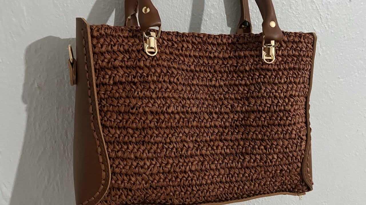 Deri gövde aparatından çanta yapımı tarifi  #lotushobievi