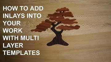How to create inlay designs in your woodworking projects with a router.