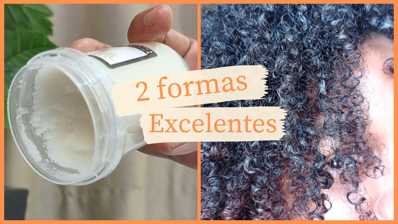 COMO USO AS MANTEIGAS VEGETAIS NO MEU CABELO!