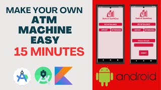SIMPLE Android App With Kotlin - ATM Machine screenshot 3