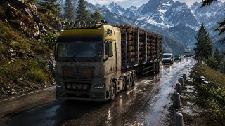 Realistic Log Delivery in Truckers of Europe 3 🌲🚛 #toe3  screenshot 4