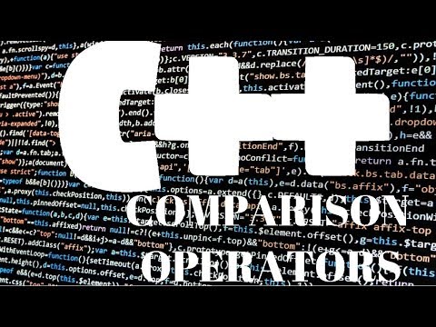 C++ Tutorials | Comparison Operators