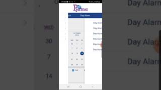Pjama Bedwetting Application - Setting daytime alarms screenshot 4