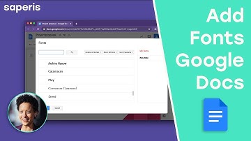 Google Docs Add Font