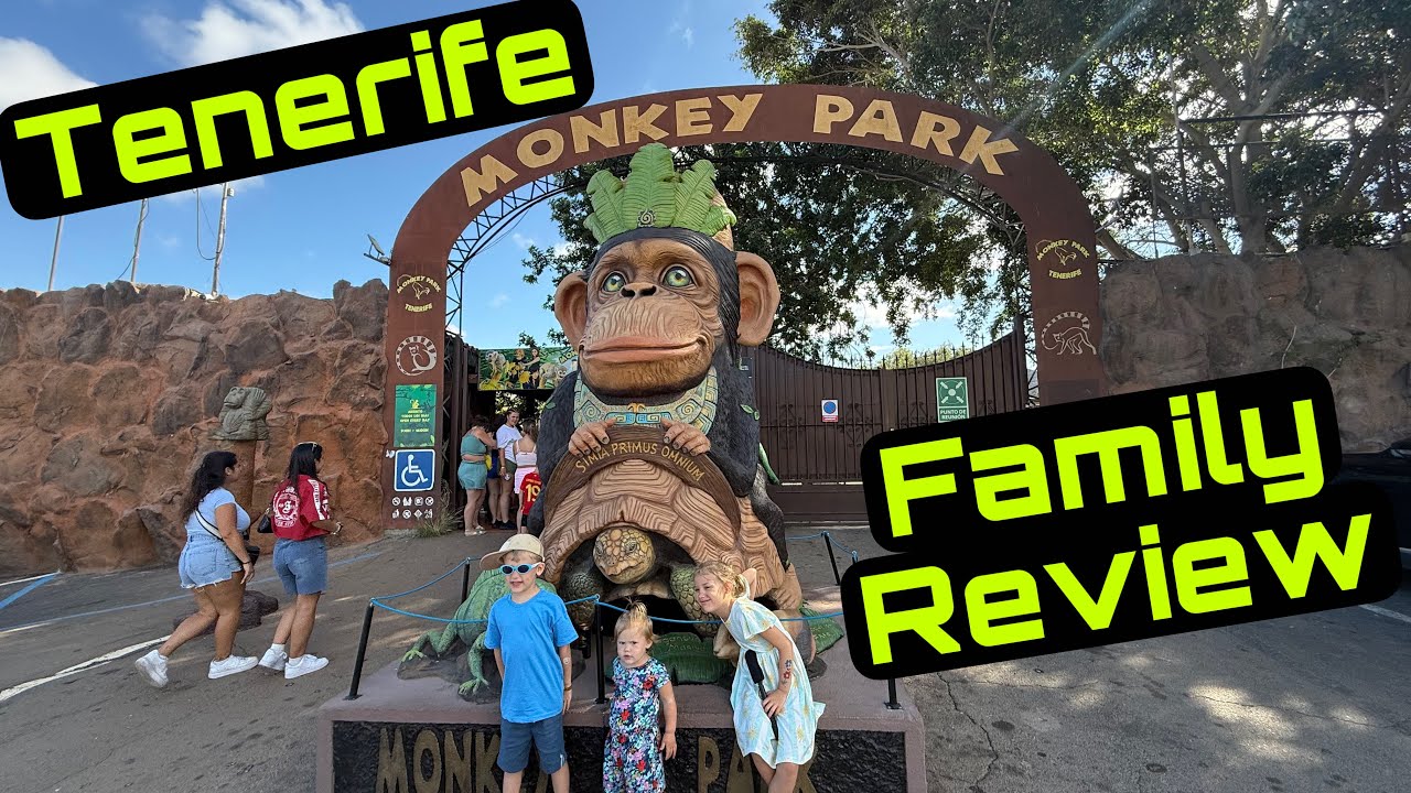 ⁠Monkey Park Tenerife 2025 Family Review