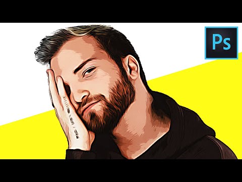 how-to-turn-photos-into-cartoon-effect-in-photoshop-|-vector-art-photoshop-tutorial