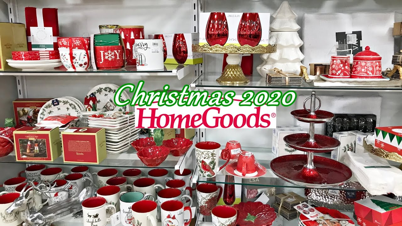 HOMEGOODS CHRISTMAS 2020 Shop with me KITCHENWARE KITCHEN DECOR New