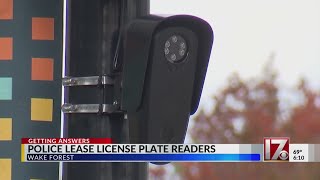 Wake Forest Police lease license plate readers