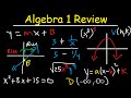 Algebra 1 Review Study Guide - Online Course / Basic Overview – EOC & Regents – Common Core