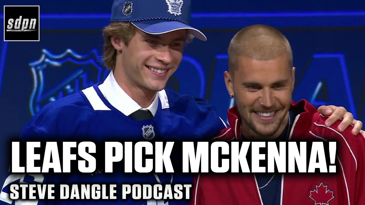 The Maple Leafs Select Gavin McKenna 1st Overall!!! | SDP