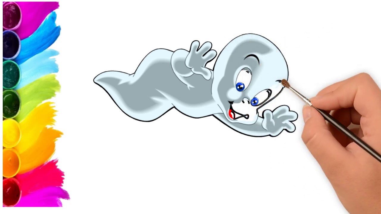 Как нарисовать каспера