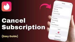 How To Cancel Tinder Subscription