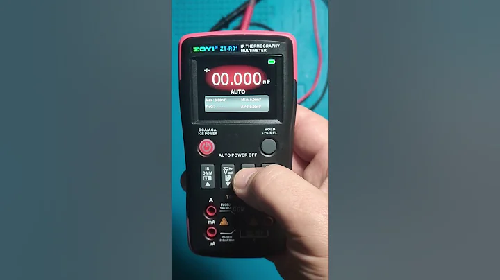Zoyi ZT-R01 Thermography Multimeter #multimeterreview #thermography #reviews #electricalequipment