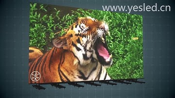 How to install Yestech Magic Stage led display?