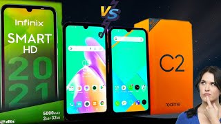 Infinix Smart Hd 2021 Vs Realme C2 Unboxing Comparison Price In Hindi