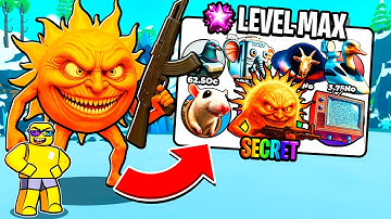 Unlocking MAX LEVEL In Brainrot Evolution