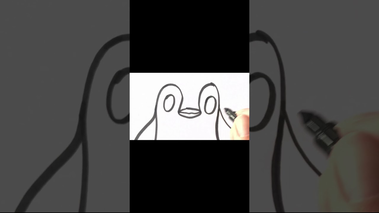 How to draw Penguin 