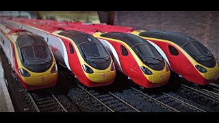 Model train reviews the Pendolino, Hornby OO gauge
