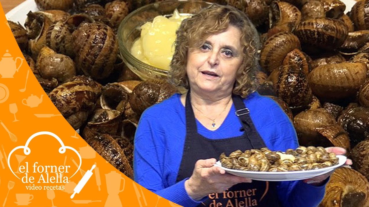 Caracoles a la Gormanta con all i oli