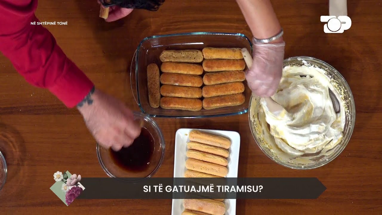 Si të gatuajmë Tiramisu në kushte shtëpie - Në Shtëpinë Tonë