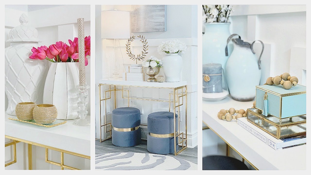 NEW! 3 Budget Friendly Ways To Style & Create A Beautiful Entryway
