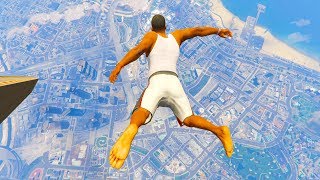 GTA 5 CRAZY Jumps/Falls Compilation #20 (GTA V Fails Funny Moments)