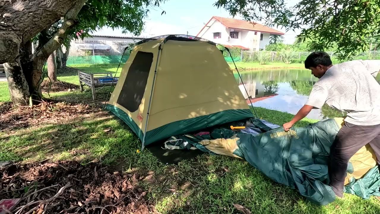 วิธีกางเต็นท์ Coleman BC Dome 270 Plus [แบบกางคนเดียวง่ายๆ ใน 10 นาที]