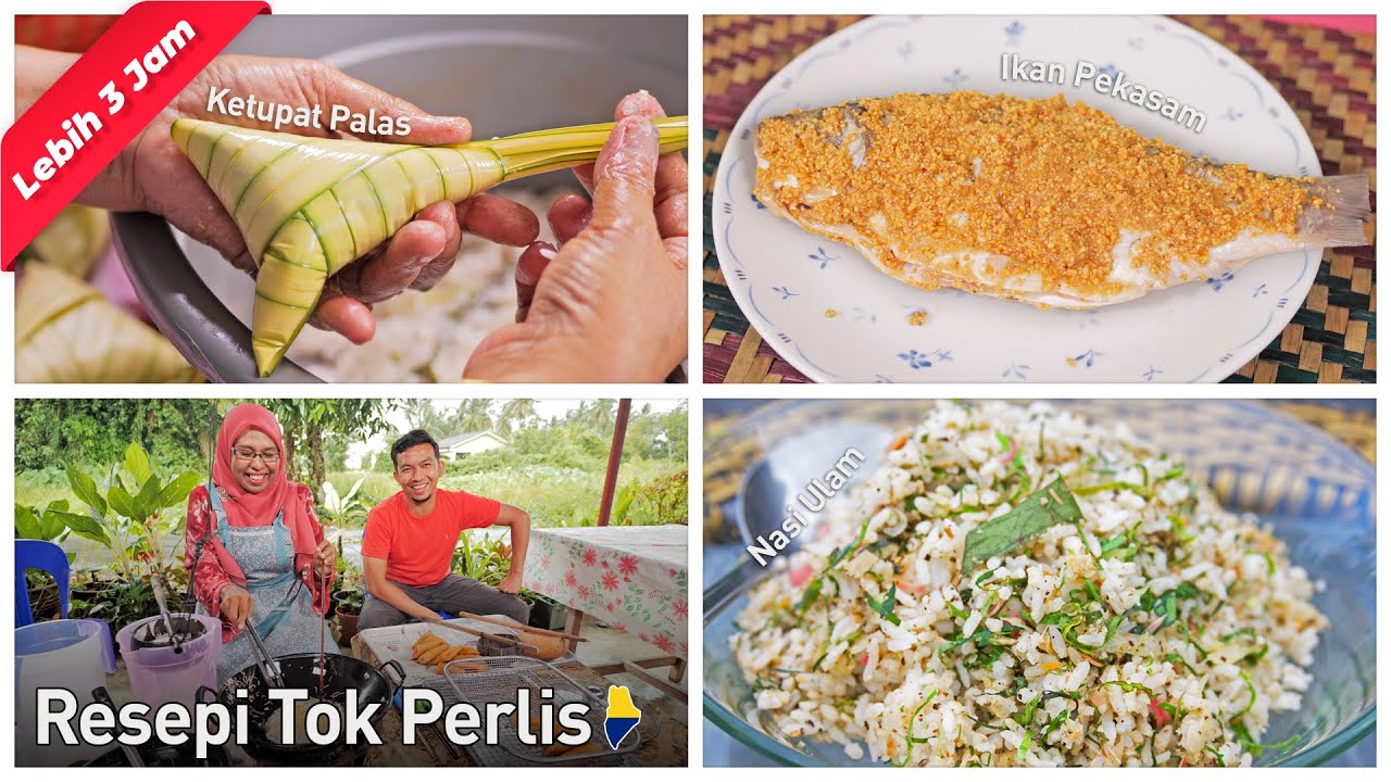 Marathon resepi tok perlis 7 jenis makanan tradisi negeri perlis