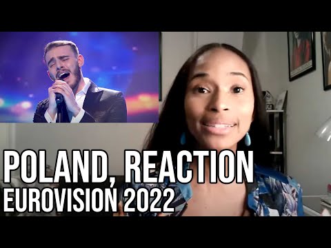 Reaction to Poland's 2022 #Eurovision Entry [Krystian Ochman, "River"]