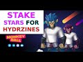 Monkeyball Game | Hydrazine Staking Guide &amp; Tutorial | How to stake stars for hydrazines