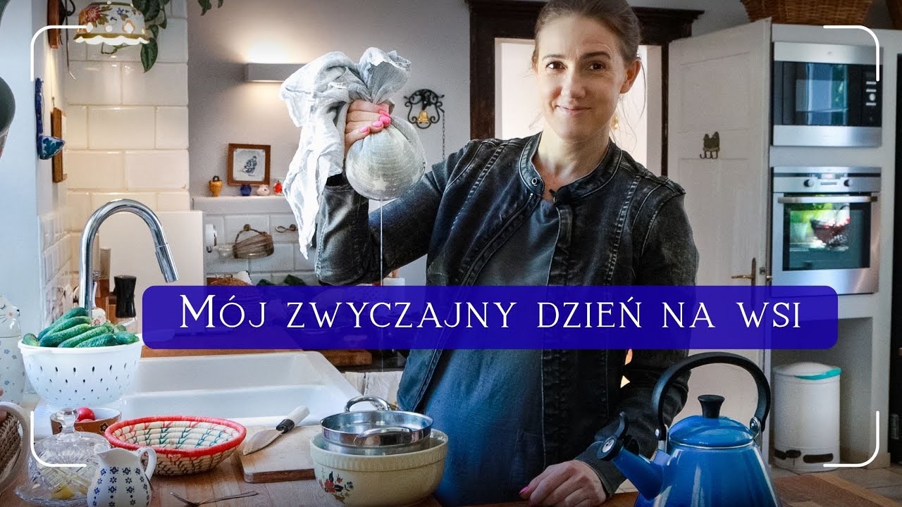 Proste Życie na Wsi - VLOG - Spędź z nami lipcowe przedpołudnie 🥰🍒☀️🐦‍⬛🏡