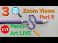 Pencil Art Live 6 ✏️ | Continuing My Miniature Sculpture
