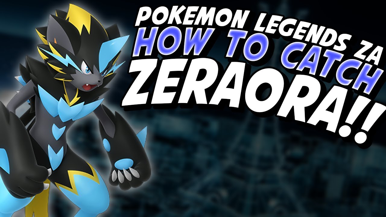 How to catch Mega Zeraora in Pokemon Legends ZA DLC Mega Evolutions