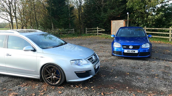 Volkswagen Passat R36 B6 vs Volkswagen Golf R32 MK5 | VR6 Battle!