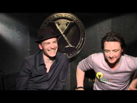 X-Men: First Class James McAvoy & Michael Fassbend...