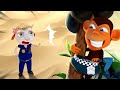 Little Cop vs Monkeys | Funny Adventures | Short Stories + Cartoon for Kids | Dolly and Friends 3D