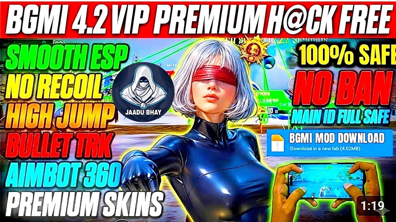 BGMI HACK 4.2 | BGMI 4.2 MOD APK | BGMI ESP HACK | BGMI NEW HACK TODAY | HOW TO HACK BGMI HACK