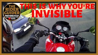 SORRY MATE I DIDNT SEE YOU!  BIKERS BEWARE!